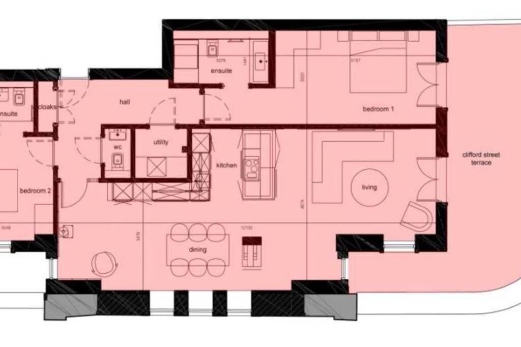 The Old Fire Station Luxury Apartment Йорк Екстер'єр фото